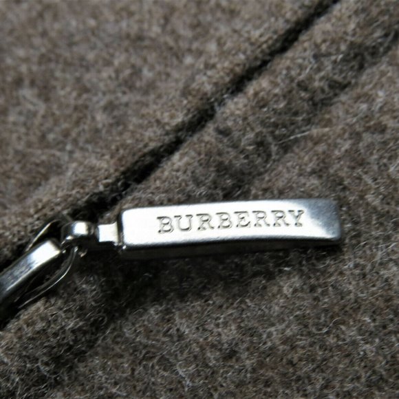 Burberry Mens Coat 6 L ? Short Jacket Nova Check Wool Tweed Fashion Vintage - Picture 11 of 12